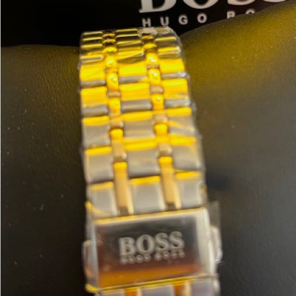 Boss watch for men never worn with its box and cover. Stainless - Picture 6 of 10